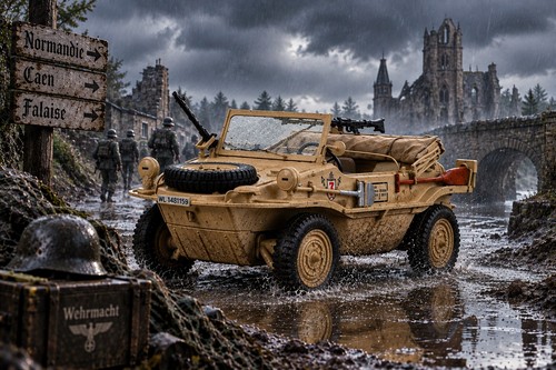 Vw schwimmwagen t166 - rc,