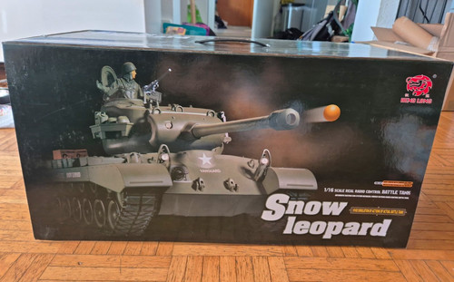 Heng long snow leopard - leopard, rc
