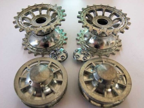 Metall set treibräder - metall,