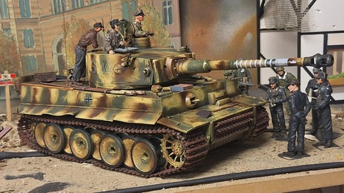 Panzer german tiger i - rc,