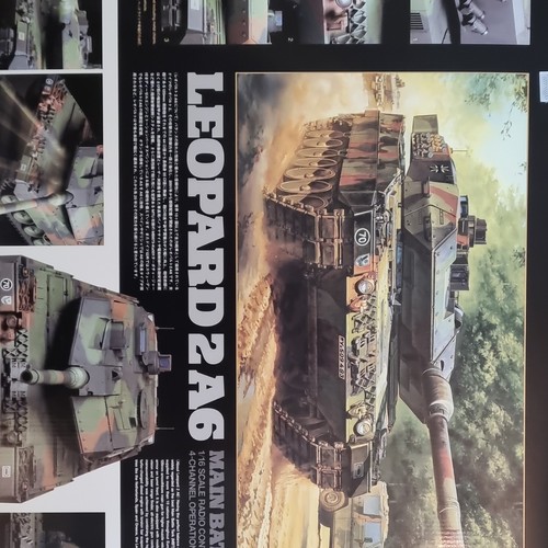Tamiya leopard 2a6 - leopard, battle