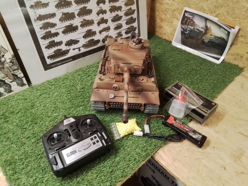 Panzer tiger heng long - rc,