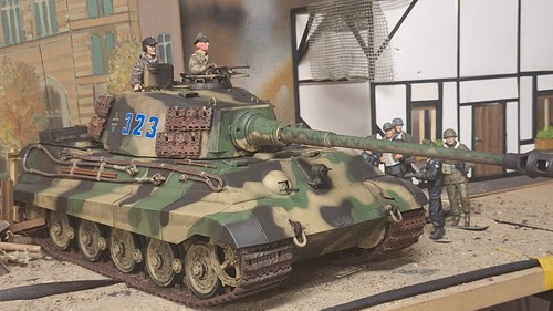 Königstiger panzer 16 - rc,