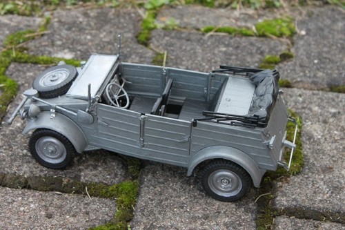 Metall kübelwagen 16 - metall, 1:16
