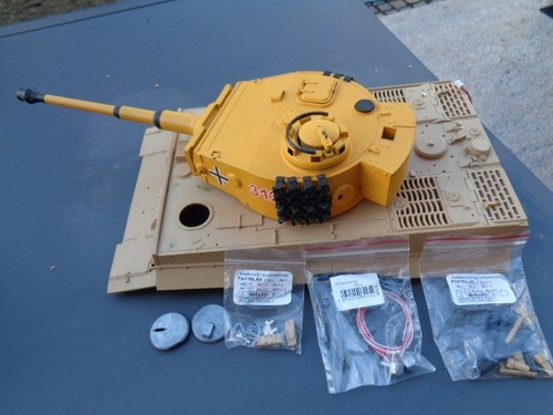 Panzer tiger 16 metall - tiger, 1:16