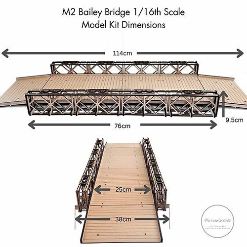 Bailey bridge laser - m2,