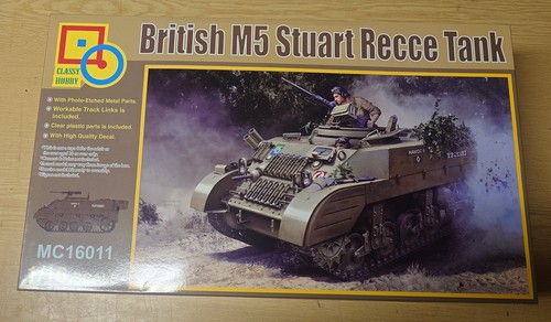 British stuart recce tank - british,